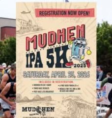 MudHen IPA 5K Returns This Weekend to Wildwood, New Jersey with 700+ Runners Expected